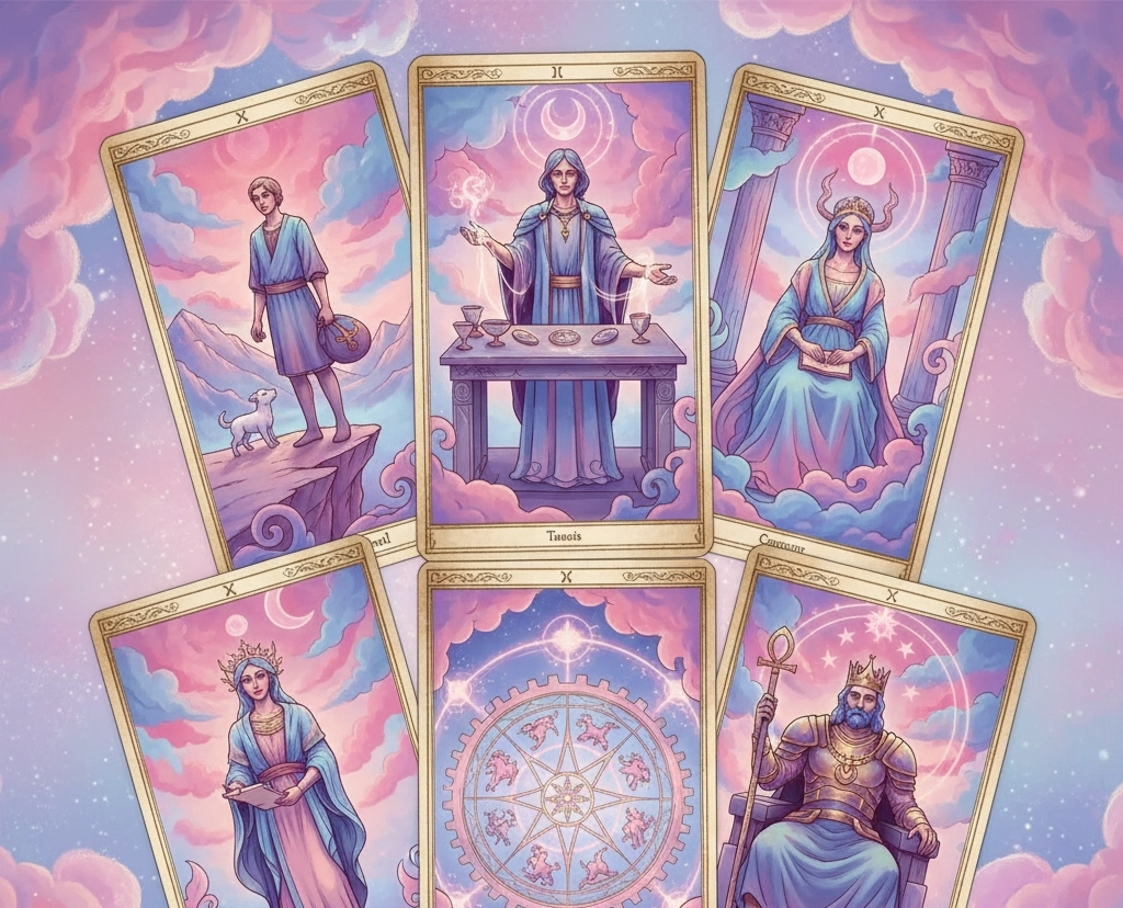 タロット大アルカナ完全ガイド【前編】愚者〜運命の輪